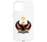 America Bald Eagle Resistance Wings Pro Immigrant Case for iPhone 15