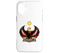 America Bald Eagle Resistance Wings Pro Immigrant Case for iPhone 16 Plus