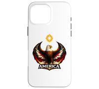 America Bald Eagle Resistance Wings Pro Immigrant Case for iPhone 16 Pro Max