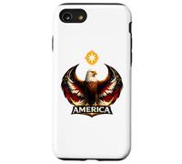 America Bald Eagle Resistance Wings Pro Immigrant Case for iPhone SE (2020) / 7/8