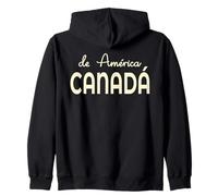 América Canadá Canada Canadian Zip Hoodie