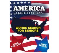 America Coast To Coast Word Search For Seniors