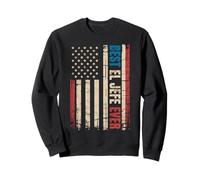 America El Jefe Usa Flag Spanish Mexican Funny El Jefe Sweatshirt