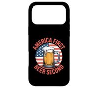 America First Beer Second Patriotic BBQ Drinking Case for iPhone 17 Pro Max