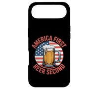 America First Beer Second Patriotic BBQ Drinking Case for iPhone Air