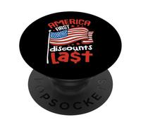 America First, Discounts Last PopSockets Adhesive PopGrip