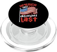 America First, Discounts Last PopSockets PopGrip for MagSafe