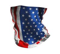 America Flag Georgia Georgians Flag Half Face Scarf Stylish Headband Washable Hair Band For Sports Workout Climbing 26X30CM