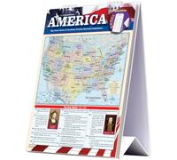 America - History Easel Book: a QuickStudy Reference Tool with a US Map, History Timeline, US Constitution, Presidents & Declaration of Independence (Quick Study Easel)