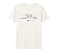 America Kansas Skyline State USA Premium T-Shirt