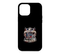America Moves Because Truckers Do Patriotic Truck Driver Case for iPhone 12 Pro Max