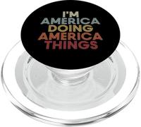 America Name America Personalized Name First Given PopSockets PopGrip for MagSafe