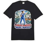 America Needs More Nurses Comfort Colors Adult Heavyweight T-Shirt