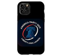 America Party 2025 Liberty Logic Launch Bell Political Case for iPhone 11 Pro
