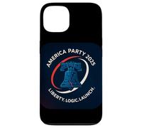 America Party 2025 Liberty Logic Launch Bell Political Case for iPhone 13