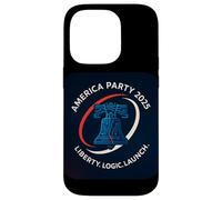 America Party 2025 Liberty Logic Launch Bell Political Case for iPhone 14 Pro