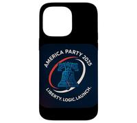 America Party 2025 Liberty Logic Launch Bell Political Case for iPhone 14 Pro Max