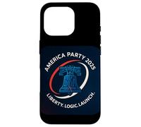 America Party 2025 Liberty Logic Launch Bell Political Case for iPhone 16 Pro