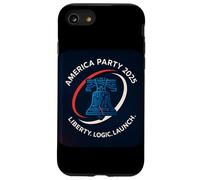 America Party 2025 Liberty Logic Launch Bell Political Case for iPhone SE (2020) / 7 / 8