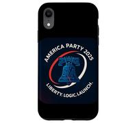 America Party 2025 Liberty Logic Launch Bell Political Case for iPhone XR
