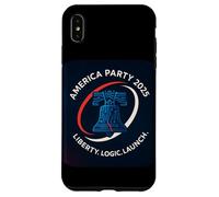 America Party 2025 Liberty Logic Launch Bell Political Case for iPhone XS Max