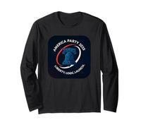 America Party 2025 Liberty Logic Launch Bell Political Long Sleeve T-Shirt