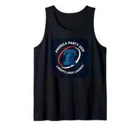 America Party 2025 Liberty Logic Launch Bell Political Tank Top
