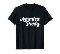 America Party Independence Patriot Liberty Democracy Freedom T-Shirt