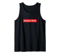 America Party Patriot Democracy Freedom New Political Party Tank Top