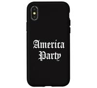 America Party Patriot Democracy Freedom Three Parties USA Case for iPhone X/XS