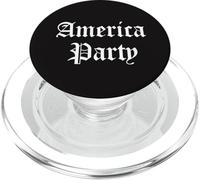 America Party Patriot Democracy Freedom Three Parties USA PopSockets PopGrip for MagSafe