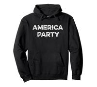 America Party Patriot Freedom Democracy Three Parties USA Pullover Hoodie