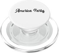 America Party Patriot Liberty Democracy Freedom Independence PopSockets PopGrip for MagSafe