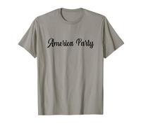 America Party Patriot Liberty Democracy Freedom Independence T-Shirt