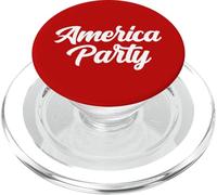 America Party Patriot New Political Party Democracy Freedom PopSockets PopGrip for MagSafe