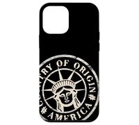 America Passport Stamp s Patriotic Traveller Case for iPhone 12 mini