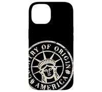 America Passport Stamp s Patriotic Traveller Case for iPhone 14