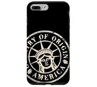 America Passport Stamp s Patriotic Traveller Case for iPhone 7 Plus/8 Plus