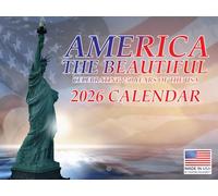 America Patriotic Quotes Calendar 2026 Monthly Wall Calender 12 Month | American Made In The USA