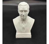 America President Bust Statue Sculpture, 3D Printing Collection George Washington Thomas Jefferson Lincoln Roosevelt Kennedy Figurine for Living Room Home Desk Decor (Franklin Delano Roosevelt)
