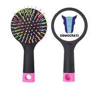 America President Figure Biden Blue Democracy Salon Detangling Hair Brush Cushion Base