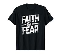 America Pride US Flag Faith Over Fear Prayer T-Shirt T-Shirt