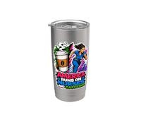 America Runs On Nurses and Caffeine Stainless Steel Insulated Tumbler