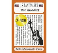America’s Greatest Landmarks Word Search Puzzle Book: 50+ Word Searches with Easy to Read Print Featuring U.S. States, Landmarks, Attractions & More. ... and landmarks. Great gift for all ages.