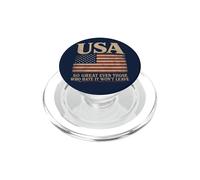 America, So Great Even Those Who Hate It Won’t Leave Humor PopSockets PopGrip for MagSafe