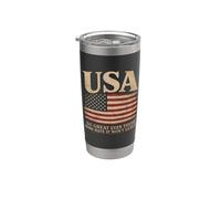 America, So Great Even Those Who Hate It Won’t Leave Humor Stainless Steel Insulated Tumbler