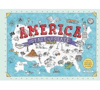 America State by State: Fifty Removable Placemats to Co - Paperback NEW Graham,