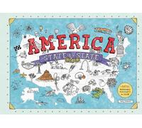 America State by State: Fifty Removable Placemats to Co - Paperback NEW Graham,