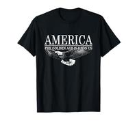 America The Golden Age is Upon Us Conservative Eagle Quote T-Shirt