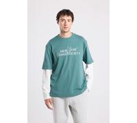 America Today Eson Sea Green size M | T-shirts Outlet | Men | Cyan M